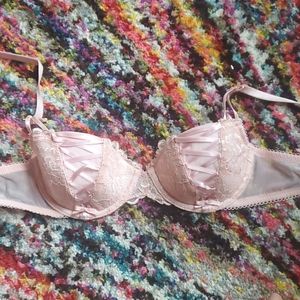 Adore Me pink bra